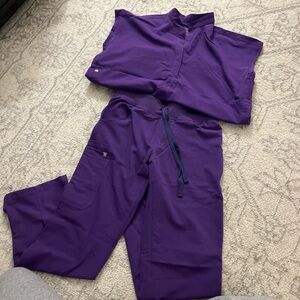 FIGS scrub set - limited edition grape